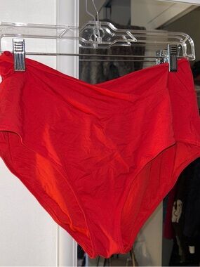 CRZ YOGA Bright Red Active Bikini Bottoms